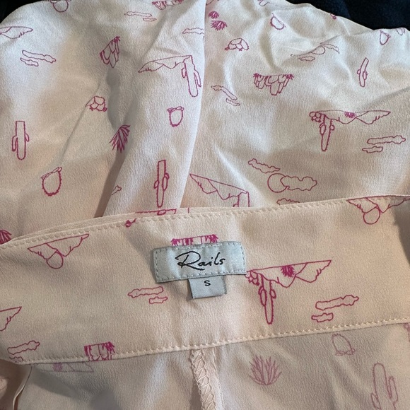 Rails pink cactus / desert print shorts - Picture 3 of 4